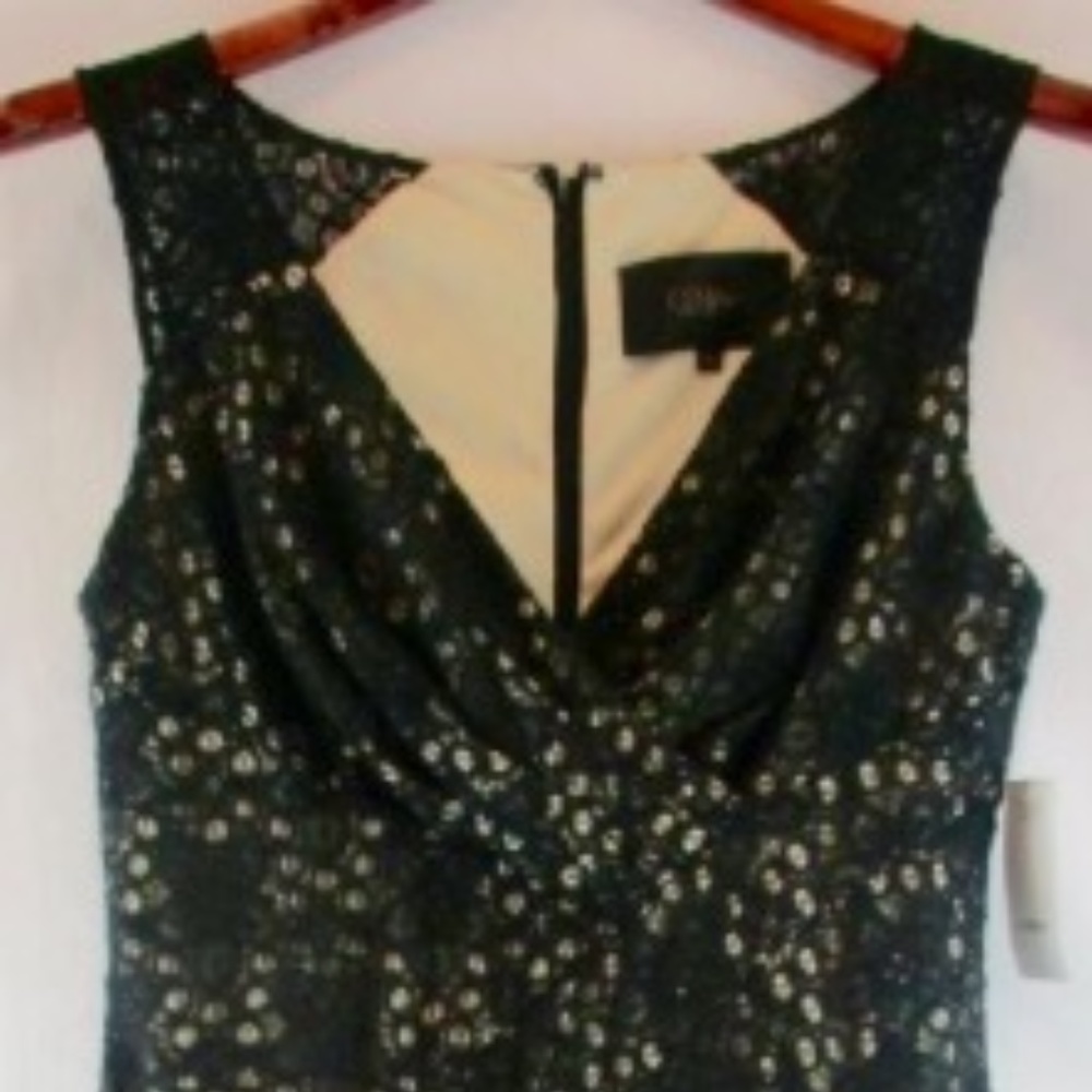 NWT Cenia Women's Size 10 Black Lace Dress